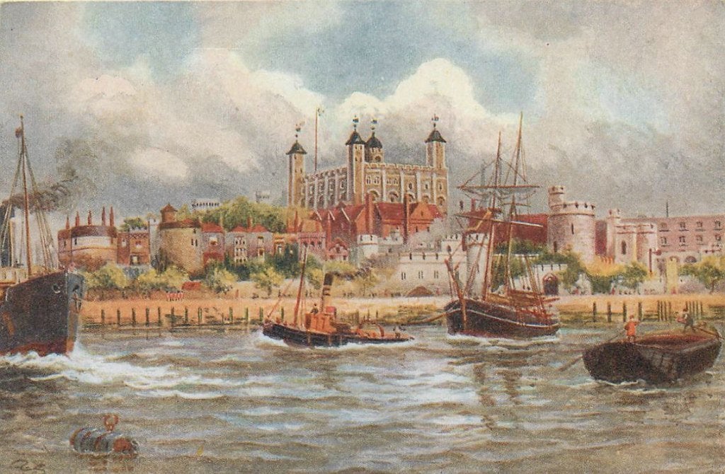 701-462-033 London Tower of London, Verzamelen, Ansichtkaarten | Buitenland, Verzenden, Voor 1920, Engeland
