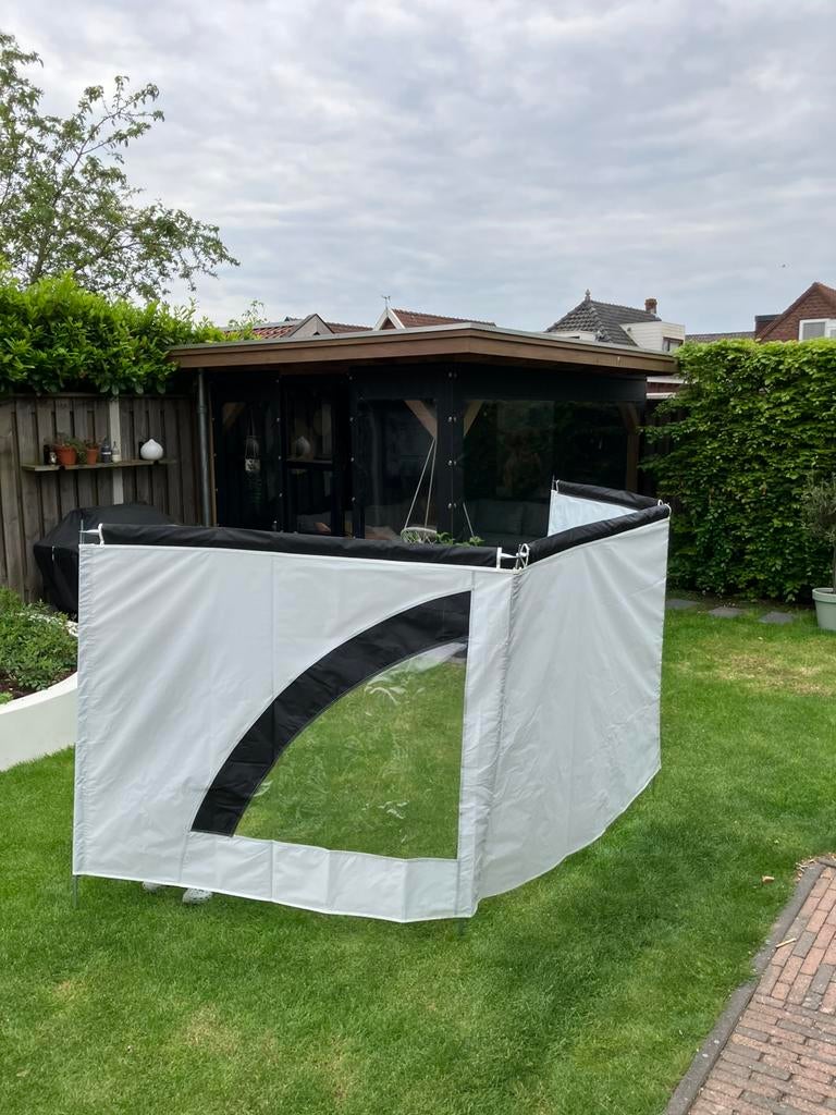 Camping windscherm z.g.a.n., Caravans en Kamperen, Windschermen, Ophalen, Zo goed als nieuw