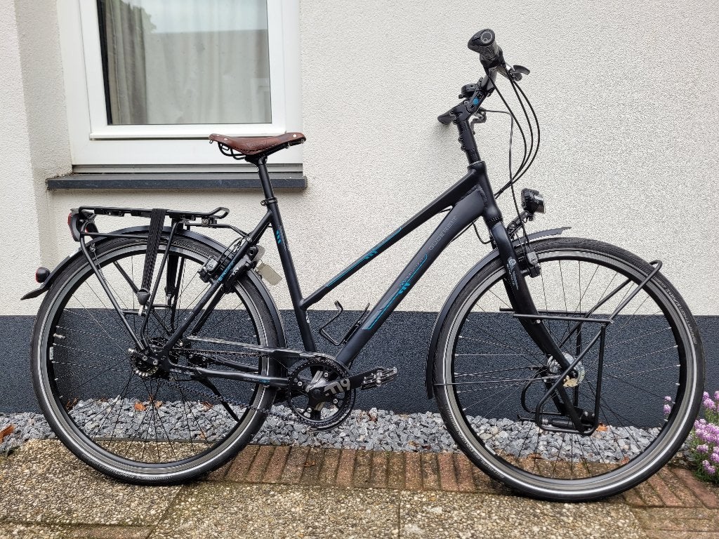 Gudereit Rohloff vakantiefiets, 28 inch, Gebruikt, 10 tot 15 versnellingen, Ophalen