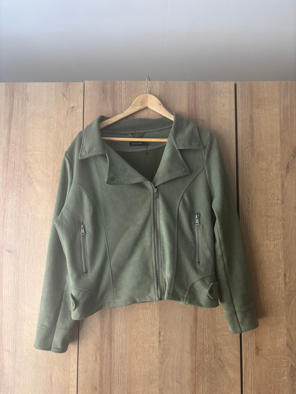 Groen jasje, Ophalen, Maat 42/44 (L), Jasje, Gedragen