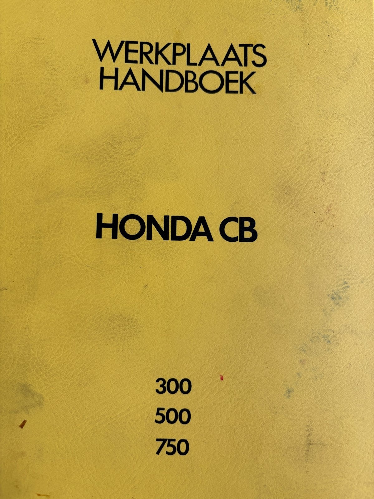 Werkplaatshandboek Honda CB 300, 500, 750, Ophalen of Verzenden, Honda