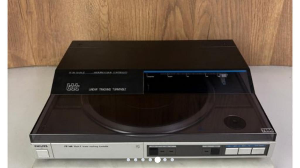 Philips FP 146 MK2 Linear Tracking platenspeler, Ophalen of Verzenden, Philips
