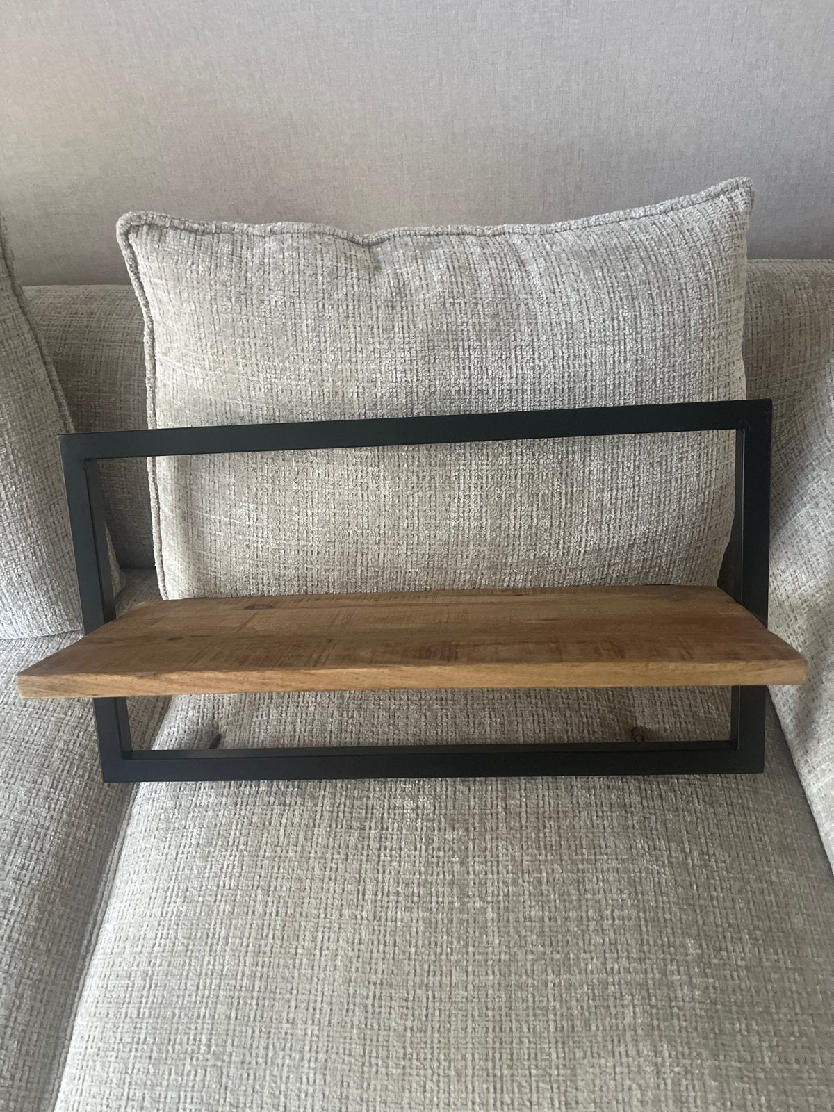 Zwevende wandplank industrieel design, Ophalen of Verzenden, Zo goed als nieuw