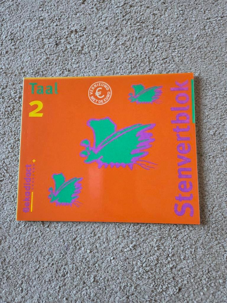 Stenvert Taal 2 Werkboek - Bekadidact, Ophalen of Verzenden
