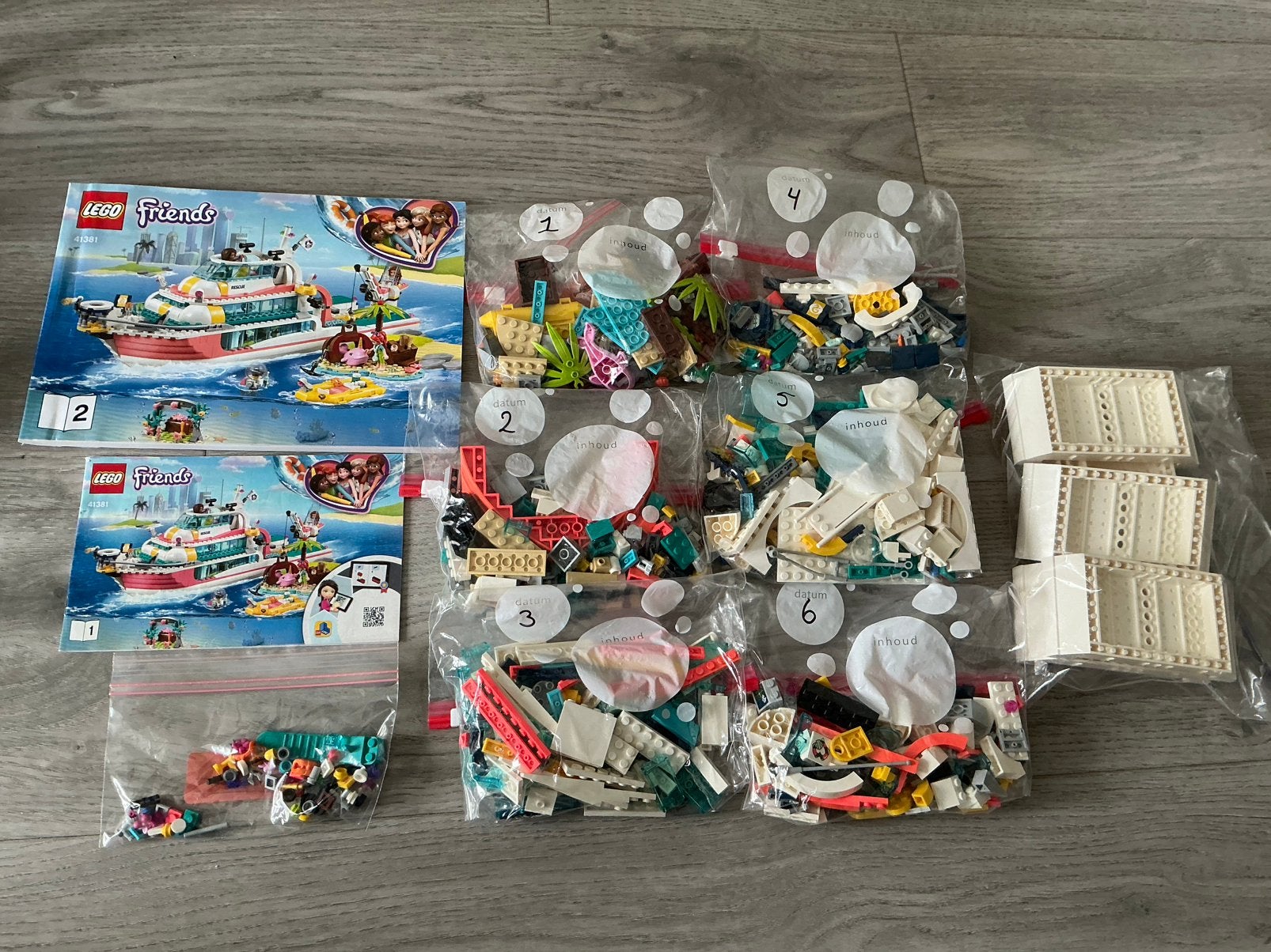 LEGO Friends Reddingsboot 41381, Lego, Friends, Ophalen of Verzenden, Zo goed als nieuw