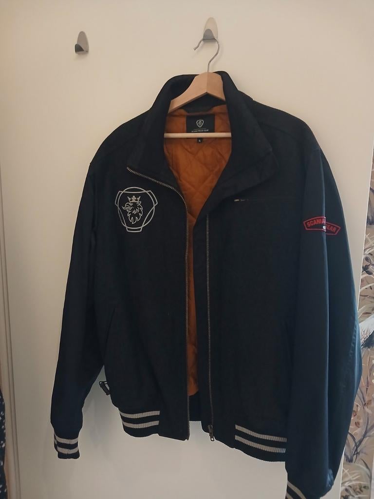 Scania Truck Gear King of the Road Bomberjack XL, Kleding | Heren, Blauw, Scania Truck Gear, Maat 56/58 (XL), Ophalen of Verzenden