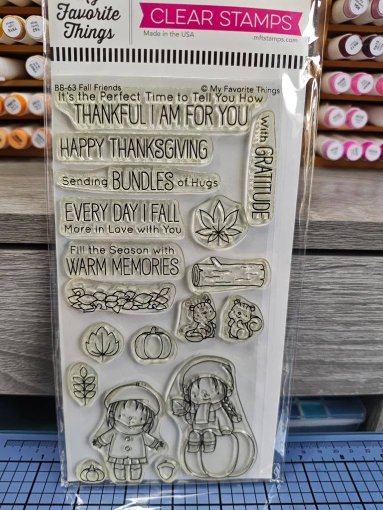 My Favorite Things BB-63 Fall Friends Clear Stamps, Ophalen of Verzenden