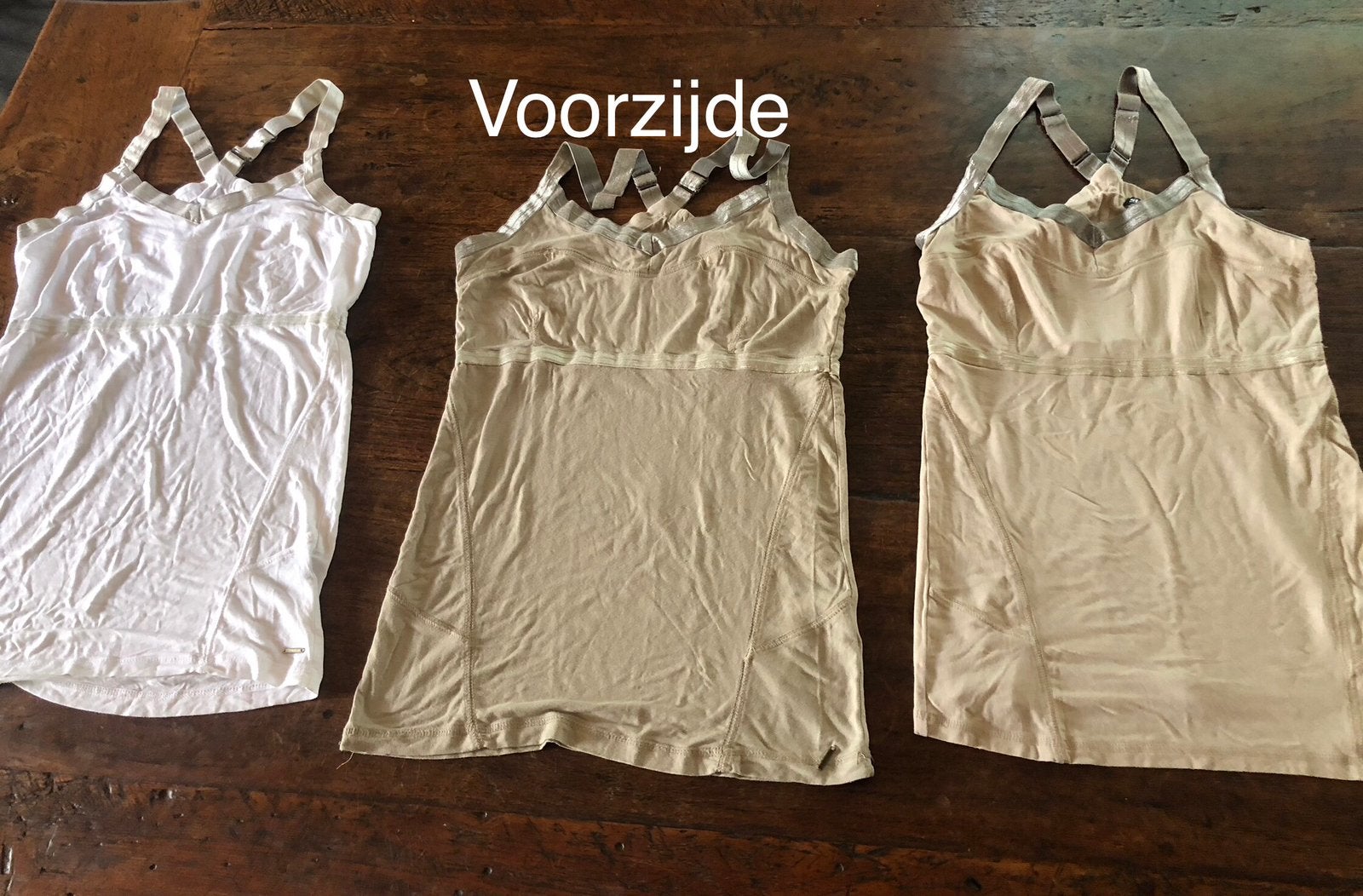 Topjes met kruisband achter, viscose, nieuw, Kleding | Dames, Tops, Ophalen of Verzenden, Zo goed als nieuw, Zonder mouw