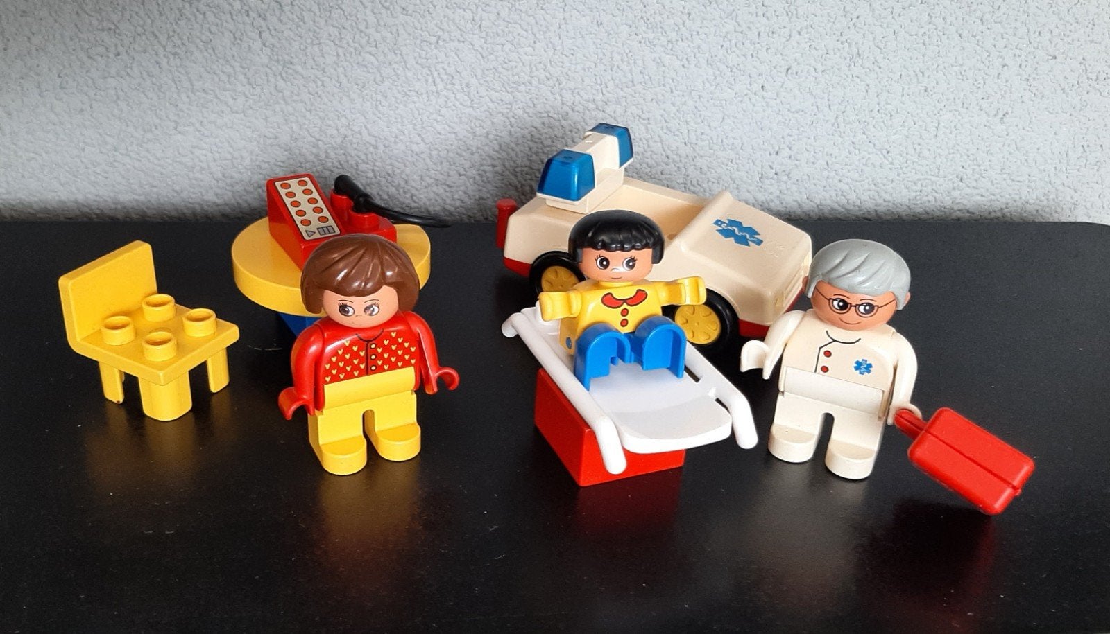 Duplo 2680, dokterspraktijk, Kinderen en Baby's, Speelgoed | Duplo en Lego, Gebruikt, Overige thema's, Ophalen of Verzenden, Compleet