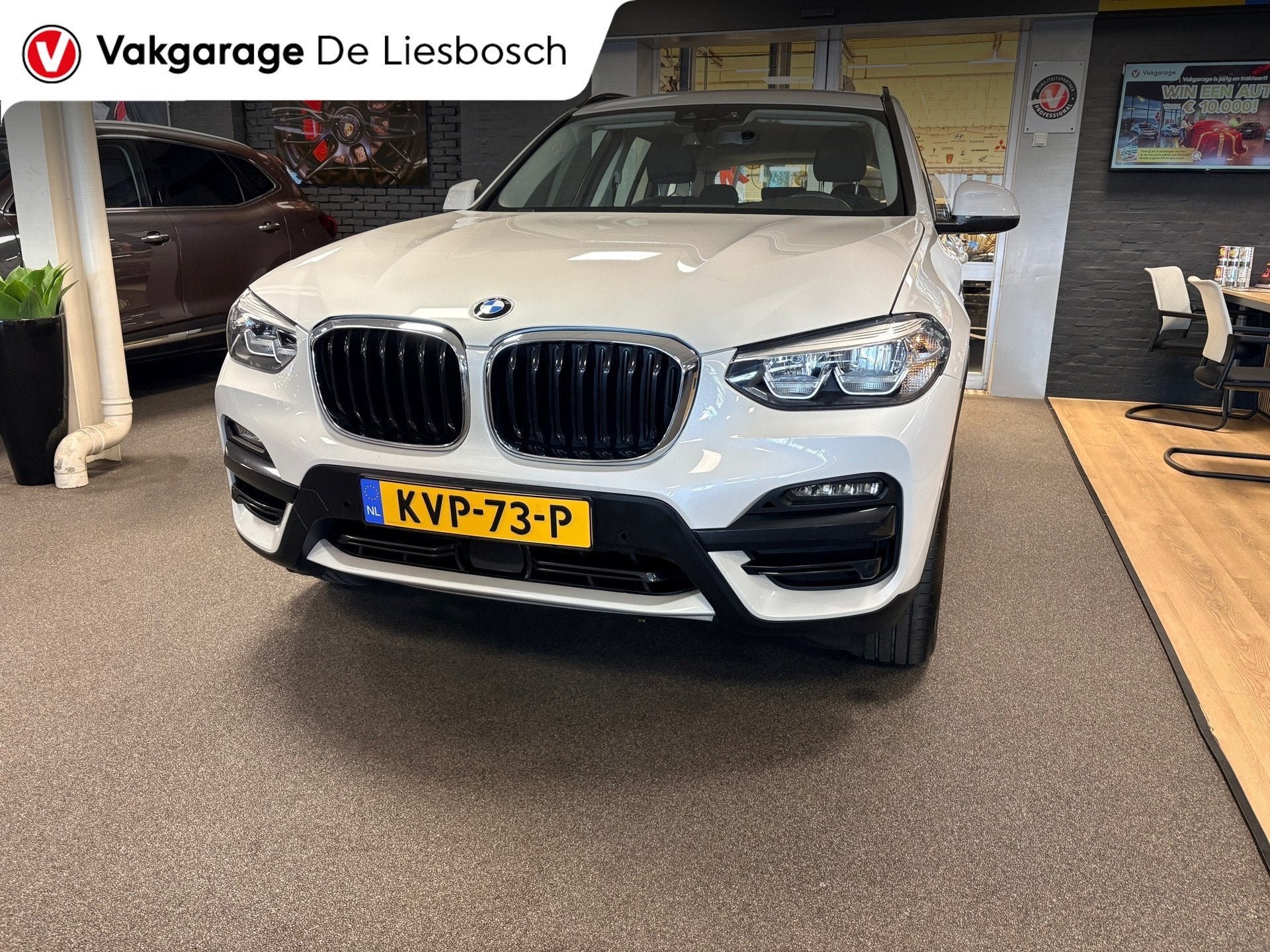 BMW X3 xDrive30e Executive / stoelverwarming / cruisecontrol, Stof, Gebruikt, 4 cilinders, Wit