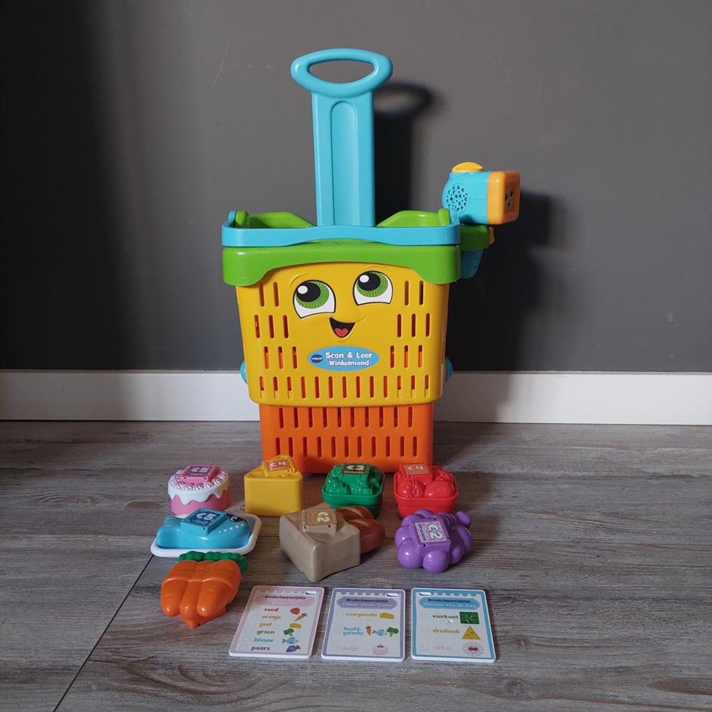 Scan & leer winkelmand, Kinderen en Baby's, Speelgoed | Vtech, Ophalen of Verzenden, Zo goed als nieuw, 2 tot 4 jaar