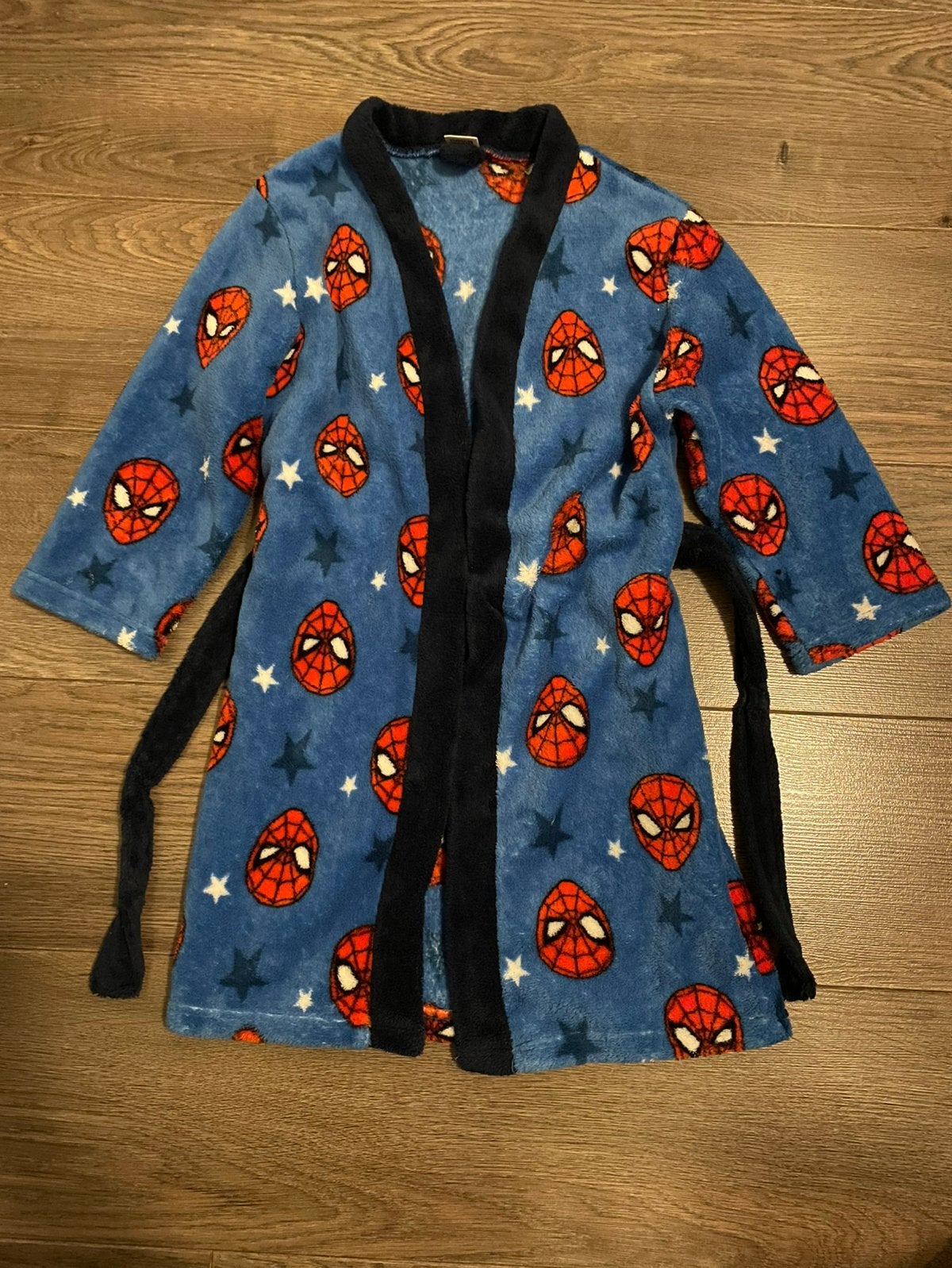 Badjas spiderman mt 110, Kinderen en Baby's, Ophalen of Verzenden, Gebruikt, Jongen, Nacht- of Onderkleding