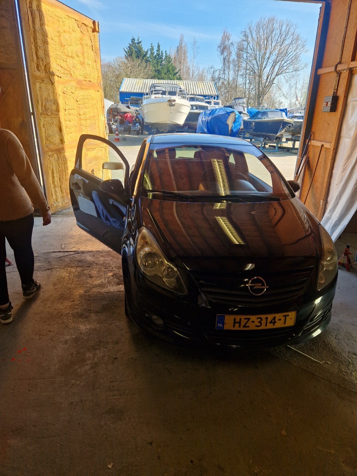 Opel Corsa 1.4 16V 3D 2010 Zwart, Auto-onderdelen, Ophalen