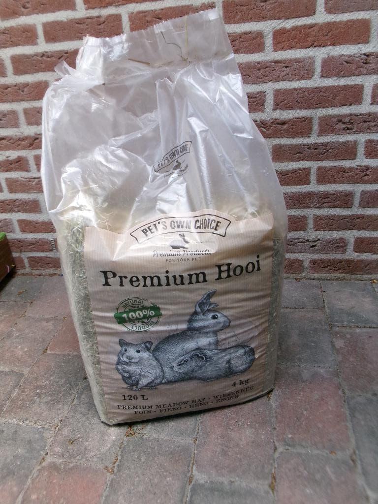 premium hooi, Ophalen, Zo goed als nieuw, Knaagmateriaal