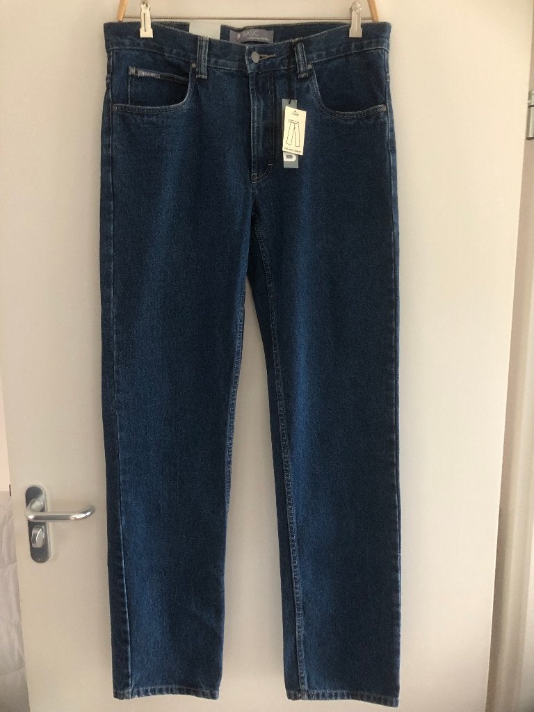 Heren spijkerbroek, Kleding | Heren, Blauw, Overige maten, Ophalen of Verzenden, B - Basic