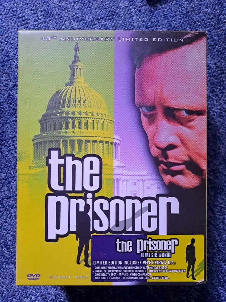 The prisoner (dvd), Cd's en Dvd's, Dvd's | Tv en Series, Ophalen of Verzenden, Zo goed als nieuw