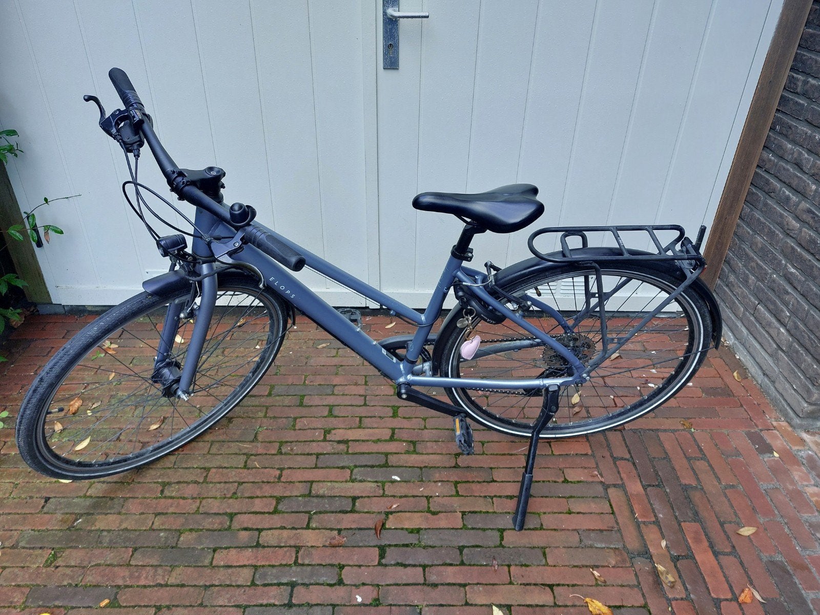 Elops LD500 damesfiets,  maat S, Velgrem, Zo goed als nieuw, Ophalen, Overige merken