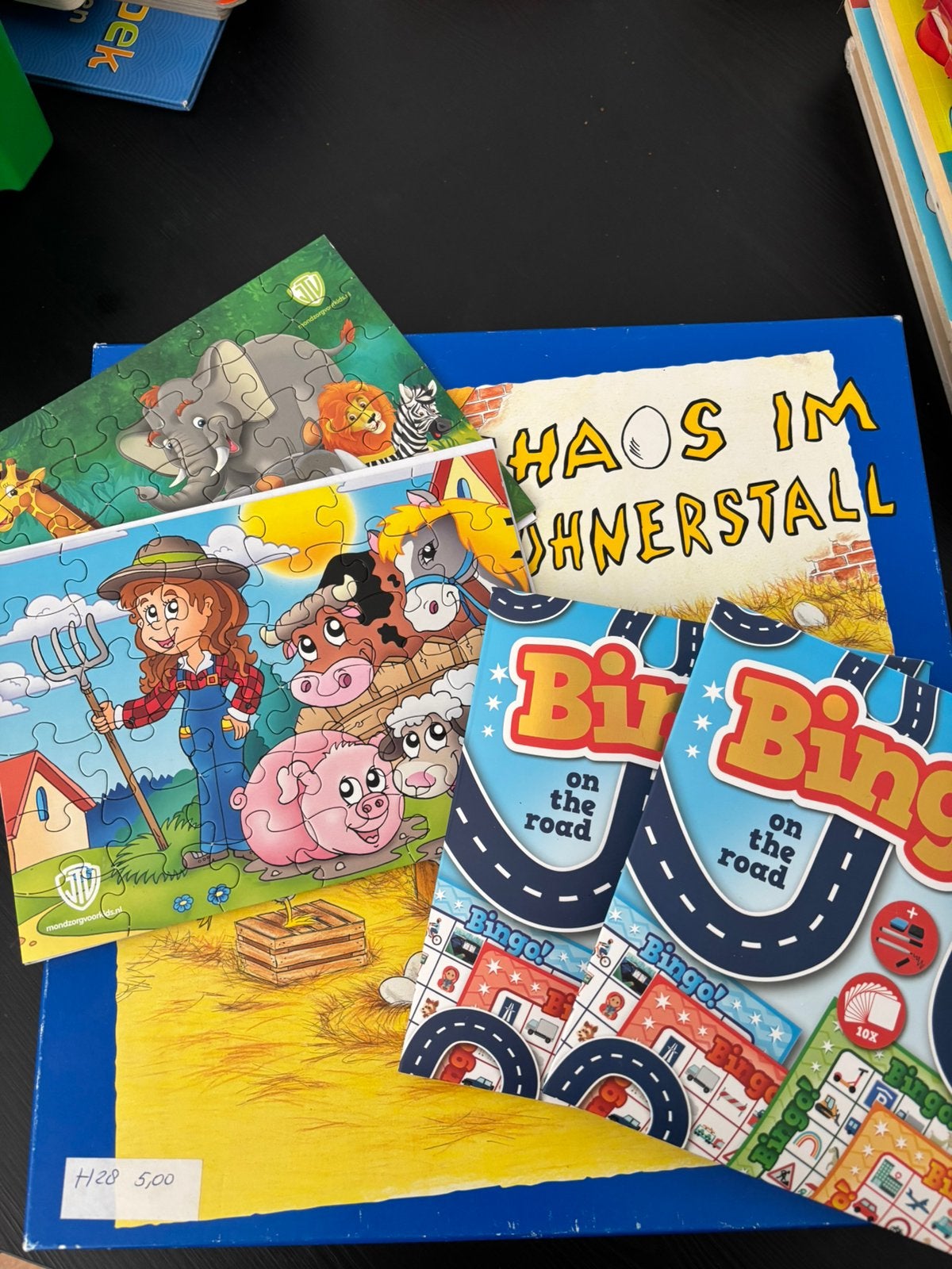 Diverse kinderspellen, Ophalen, Zo goed als nieuw