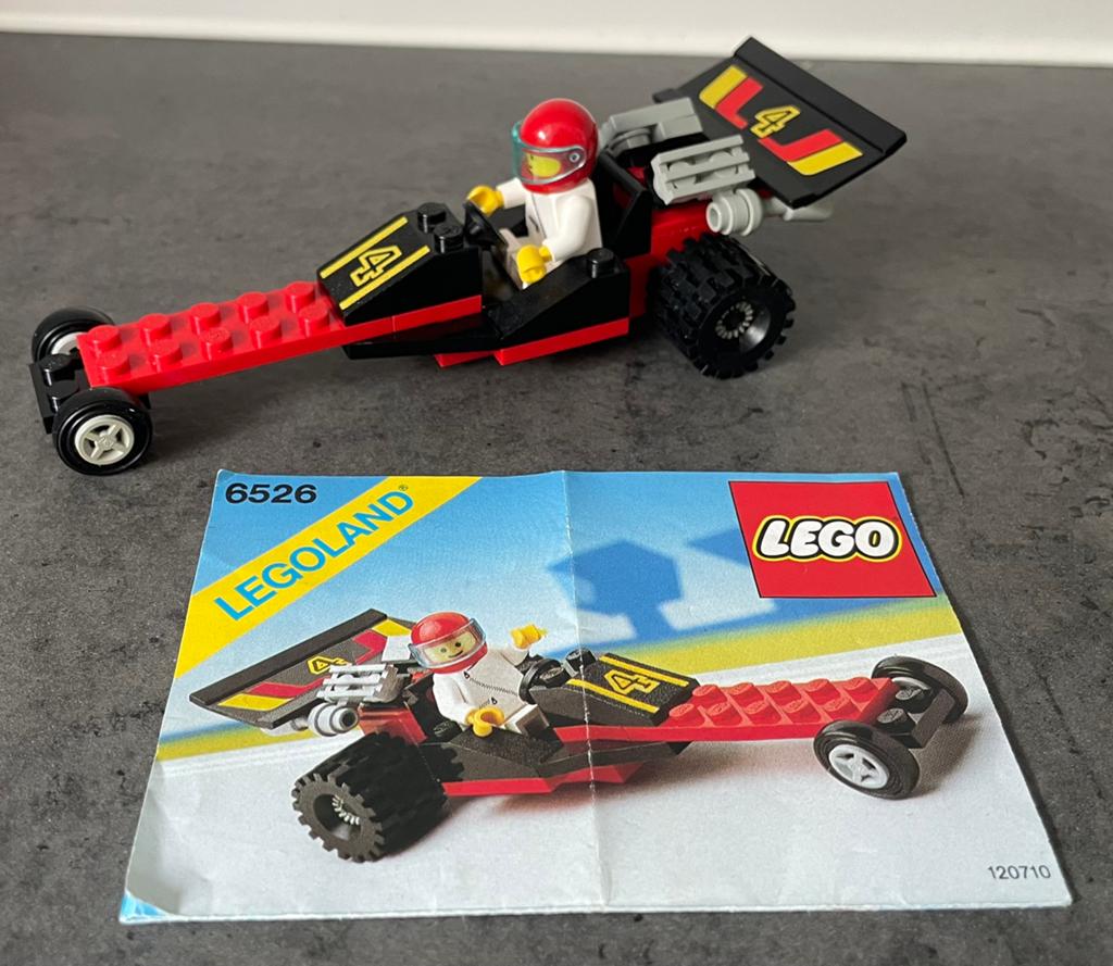 Lego 6526 dragracer, Kinderen en Baby's, Speelgoed | Duplo en Lego, Ophalen of Verzenden, Zo goed als nieuw