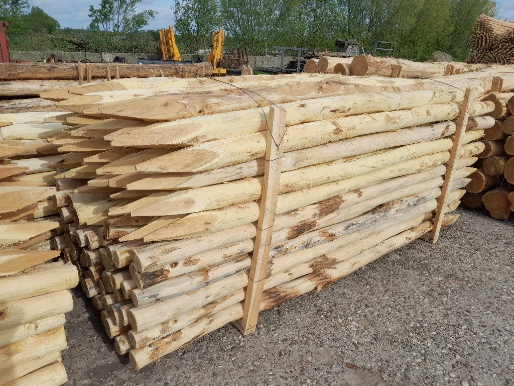 Robiniahouten palen, robinia paal 200cm lang 8-10cm dik, Ophalen, Nieuw, 180 tot 250 cm, Palen