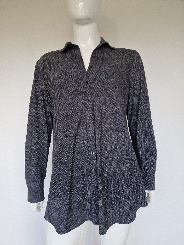 Expresso blouse. Maat 46, Grijs/travelstof, Expresso, Nijmegen, Ophalen of Verzenden, Zo goed als nieuw