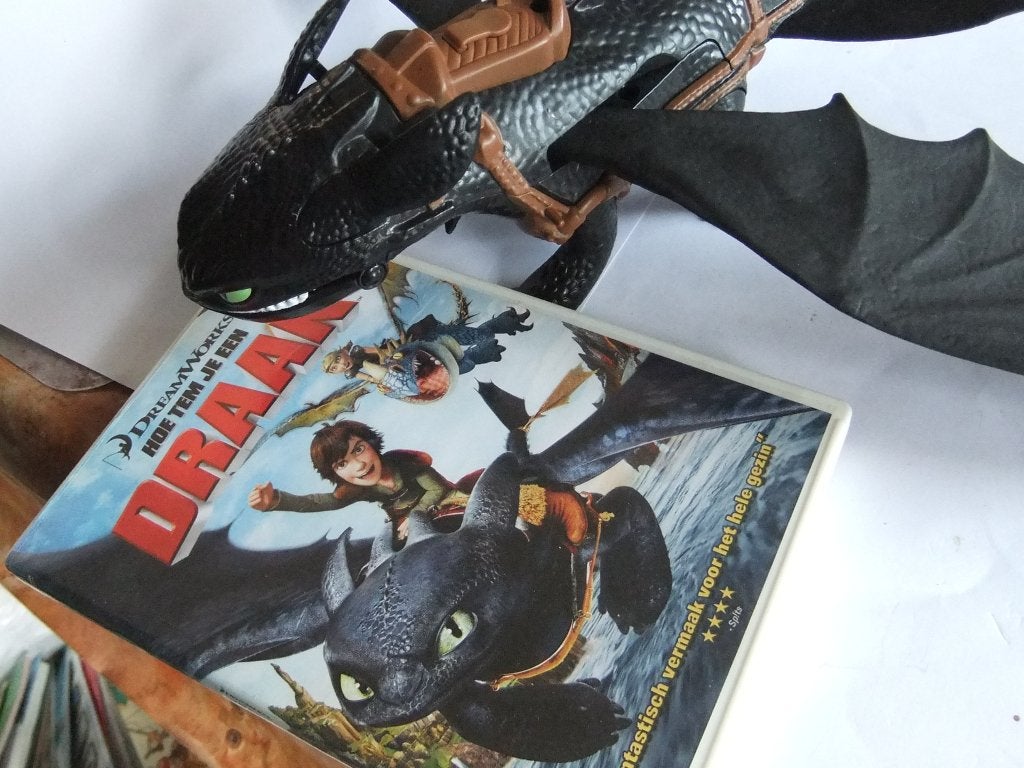 Hoe Tem Je Een Draak DVD + Draak, Alle leeftijden, Verzenden, Zo goed als nieuw, Nederlands