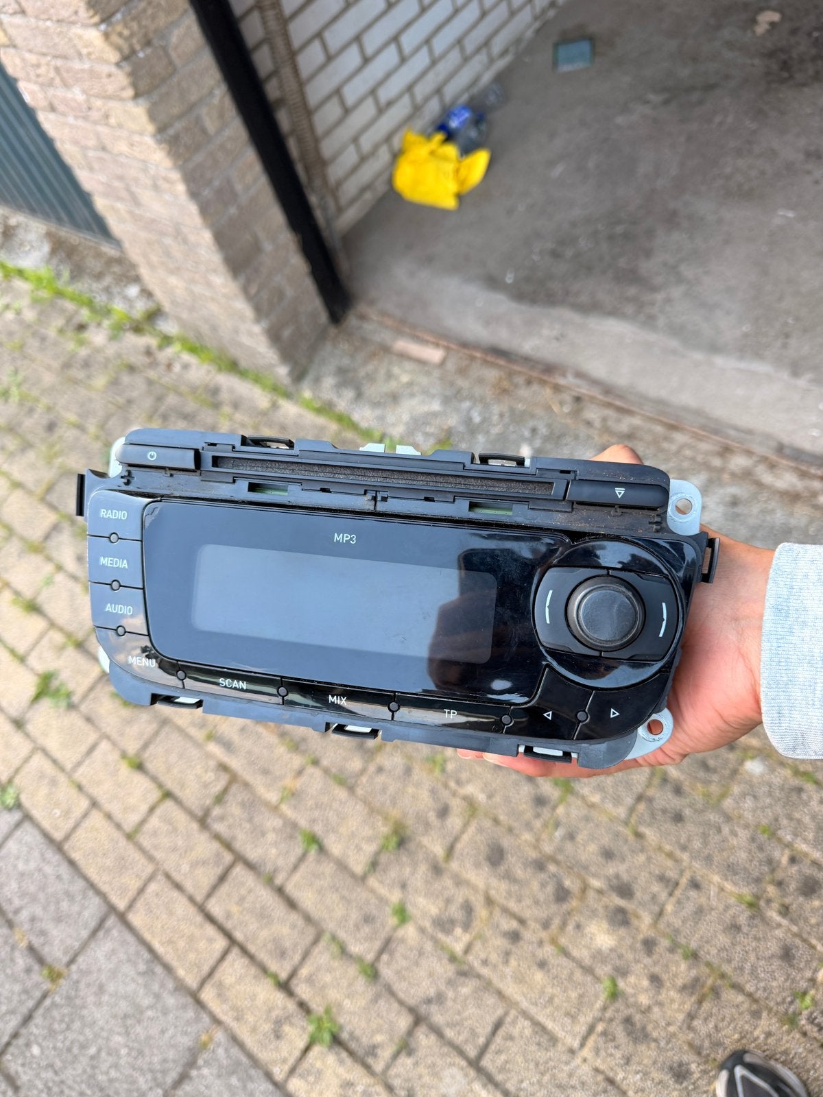 Seat Ibiza 6J Radio MP3 Speler Origineel, Auto diversen, Ophalen, Gebruikt