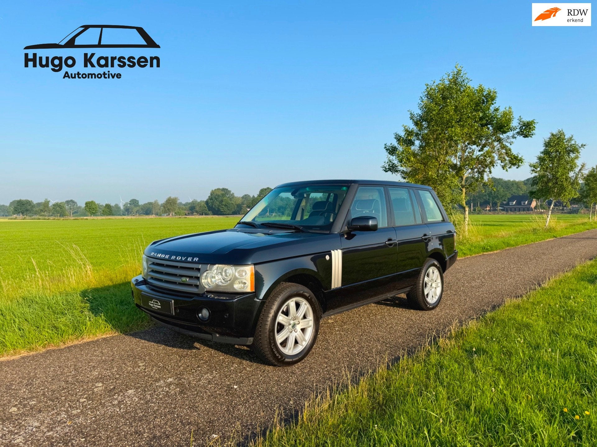 Land Rover Range Rover 4.4 V8 HSE AJV8 Dealer OH, Buckingham, Auto's, Automaat, Gebruikt, 8 cilinders, Blauw