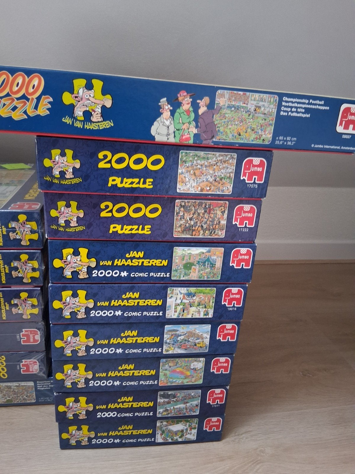 Jan van Haasteren puzzels 2000 st., Hobby en Vrije tijd, Denksport en Puzzels, Ophalen of Verzenden, Meer dan 1500 stukjes, Nieuw
