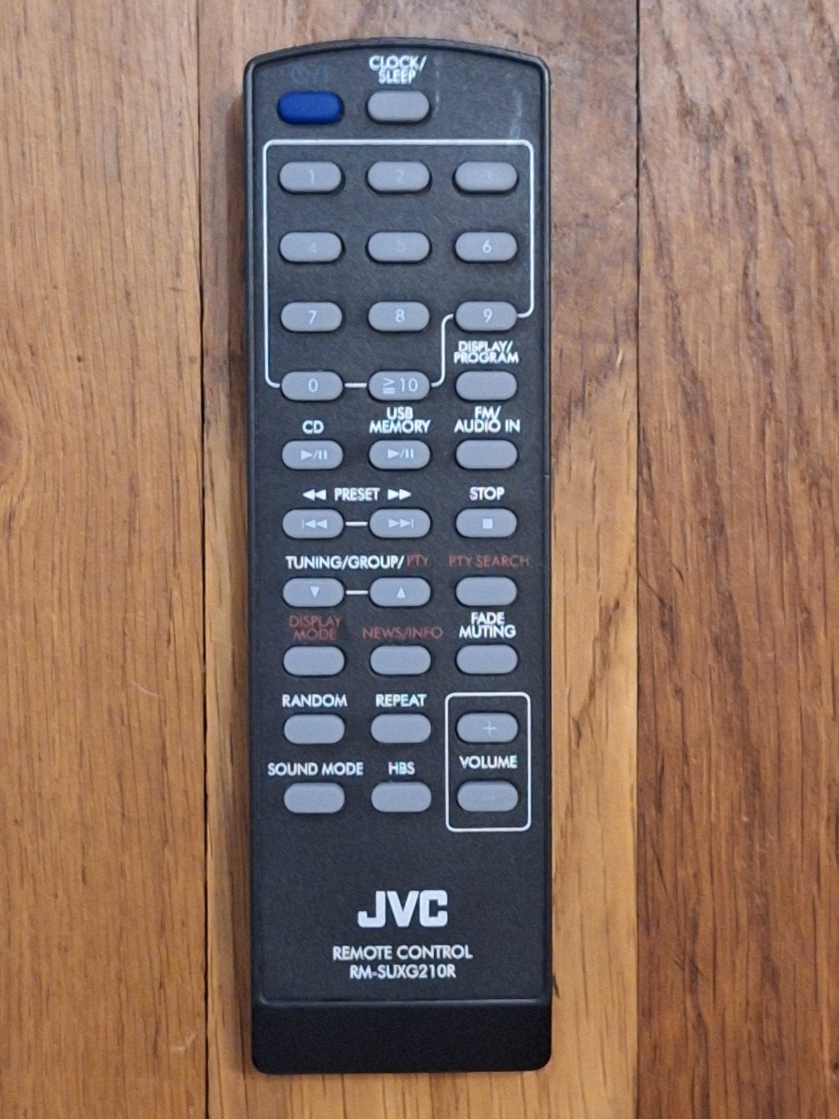 Originele JVC  RM-SUXG210R (o.a. voor UX-G210) getest, Ophalen of Verzenden, Gebruikt, Origineel, Receiver of Versterker