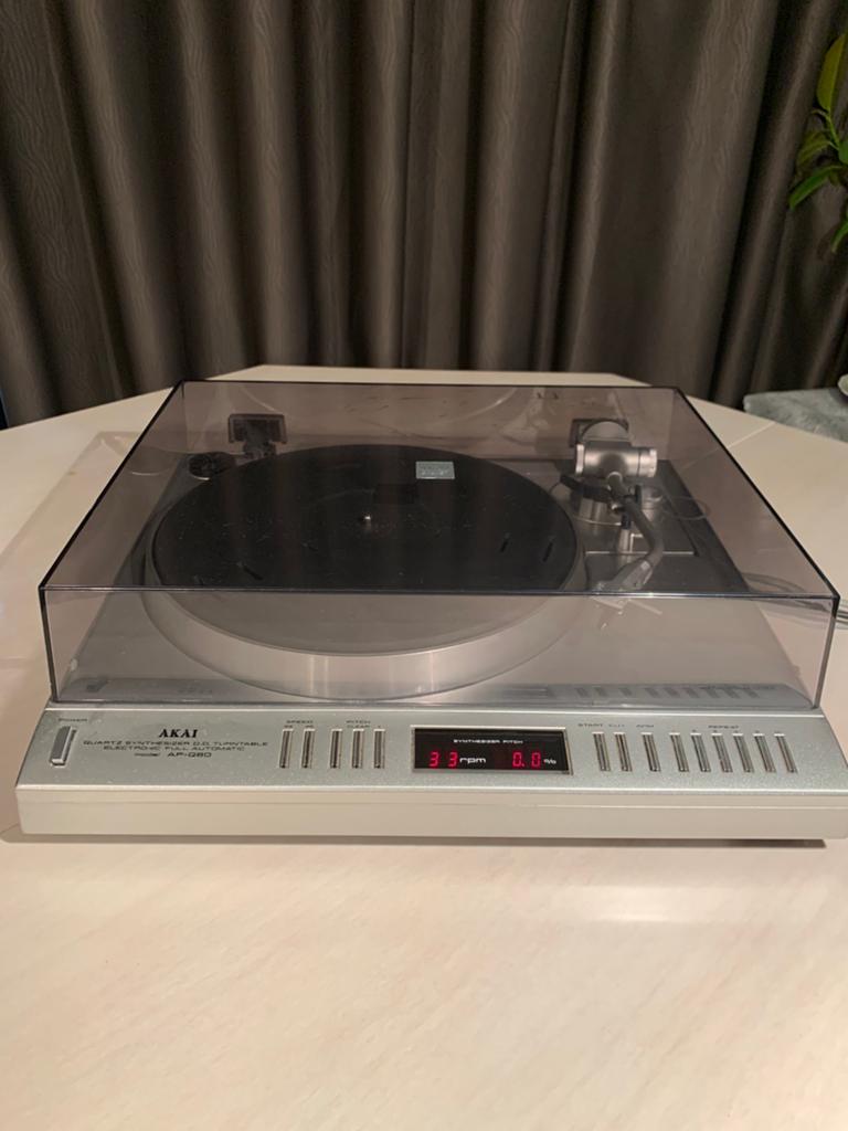 Akai AP-Q80C, Audio, Tv en Foto, Platenspelers, Ophalen, Zo goed als nieuw, Akai