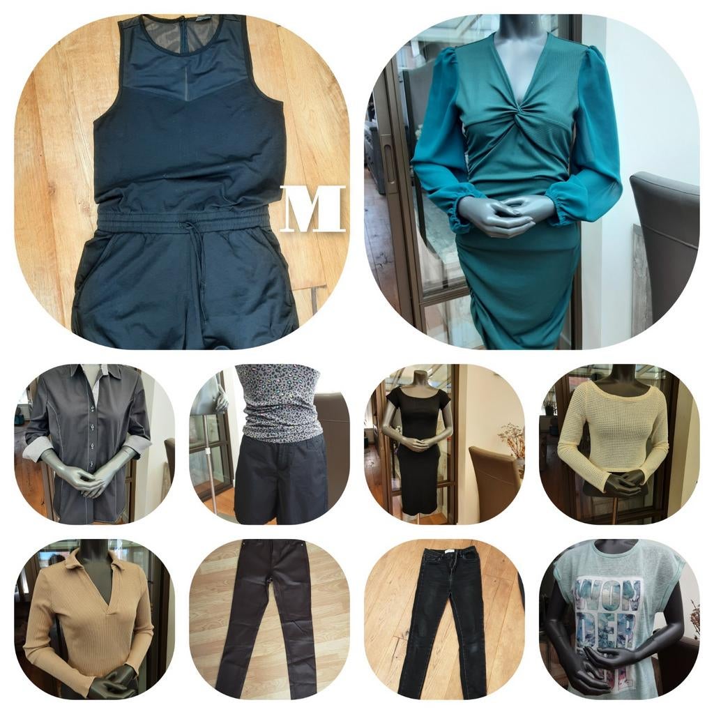 Kledingpakket Maat M - 10 Stuks, Kleding | Dames, Ophalen of Verzenden, Gedragen, Maat 38/40 (M)