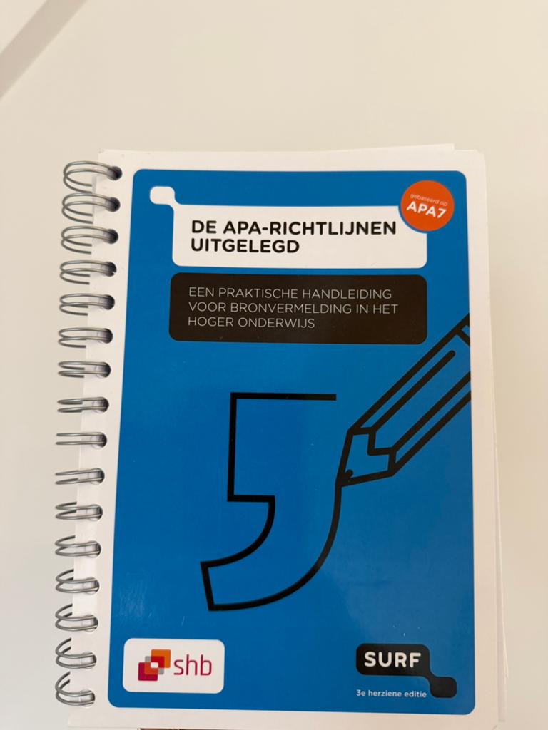 De APA richtlijnen uitgelegd, Boeken, Gelezen, Verzenden, Arjan Doolaar; Jurgen Mollema; Nathalie van den Eerenbeemt; A..., Nederlands