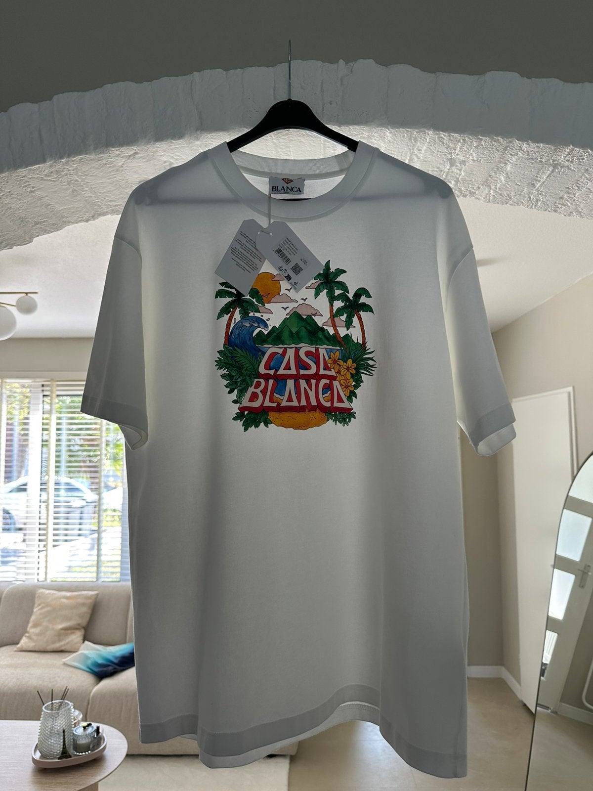CASABLANCA T-SHİRT, Ophalen of Verzenden, Nieuw, Maat 56/58 (XL), Wit