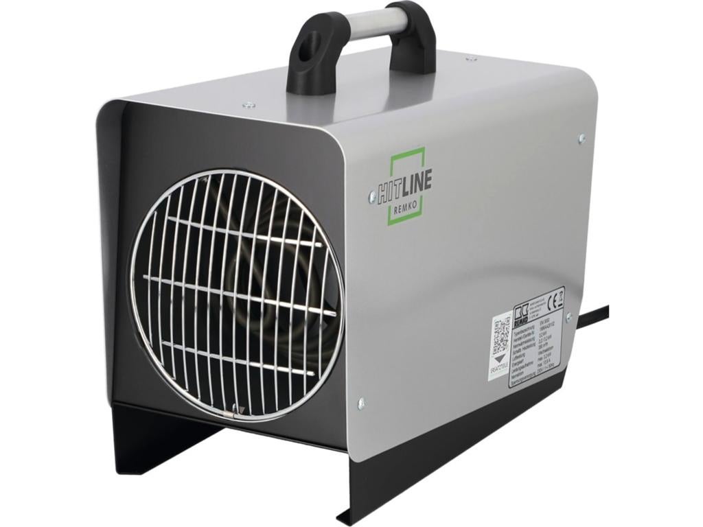 Remko EM 3000 elektrische kachel 3,2kw inclusief thermostaat, Ophalen, Zo goed als nieuw, Elektrisch, Vloer