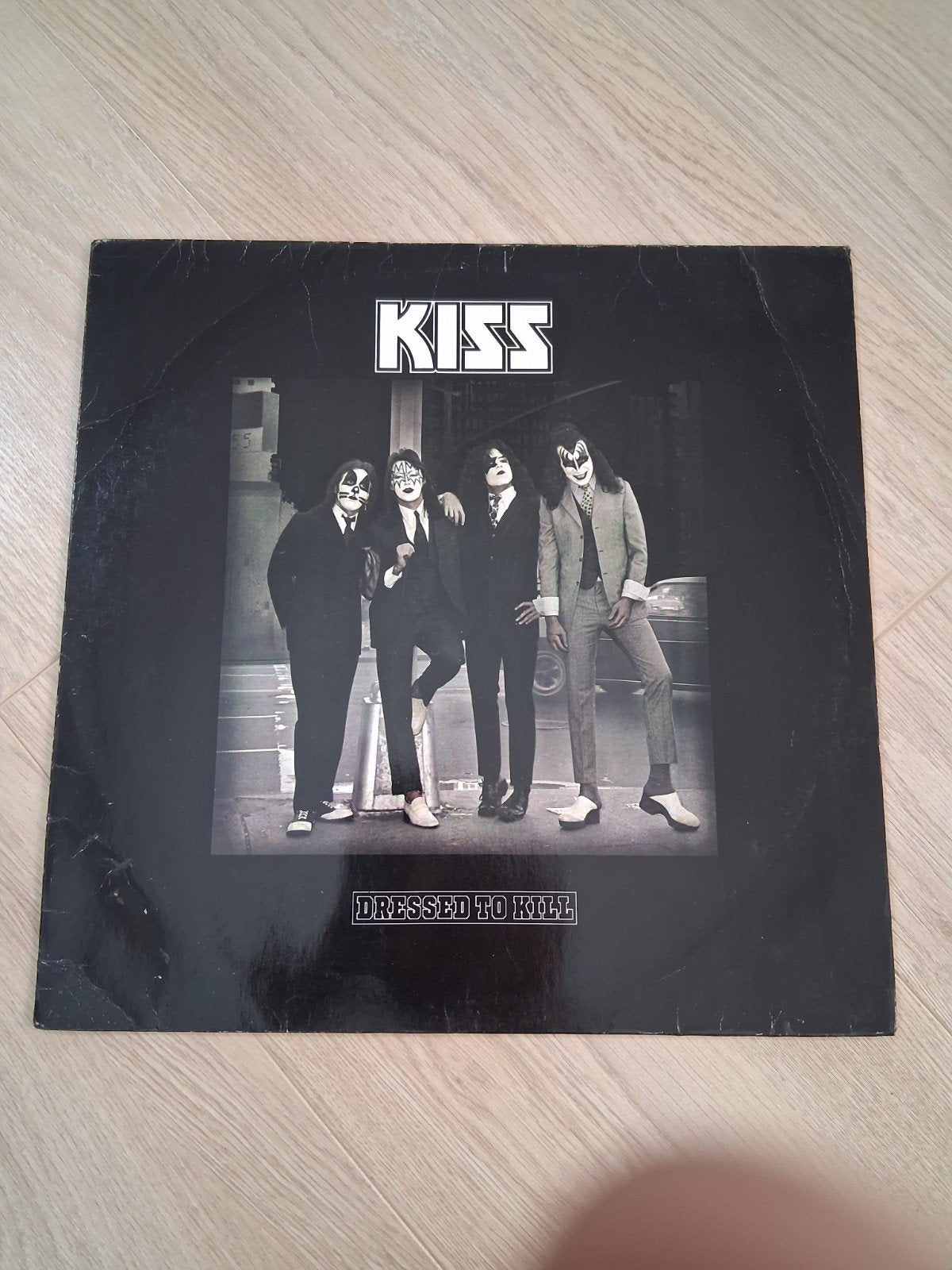 KISS - Dressed to Kill LP (Duitse uitgave 1980), LP, Rock, Gebruikt, Import