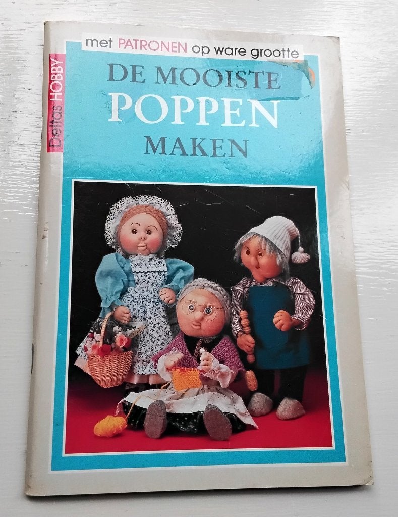Bertl Wehrle - De mooiste poppen maken - met patronen op war, Ophalen of Verzenden, Gelezen, Poppen maken, Bertl Wehrle