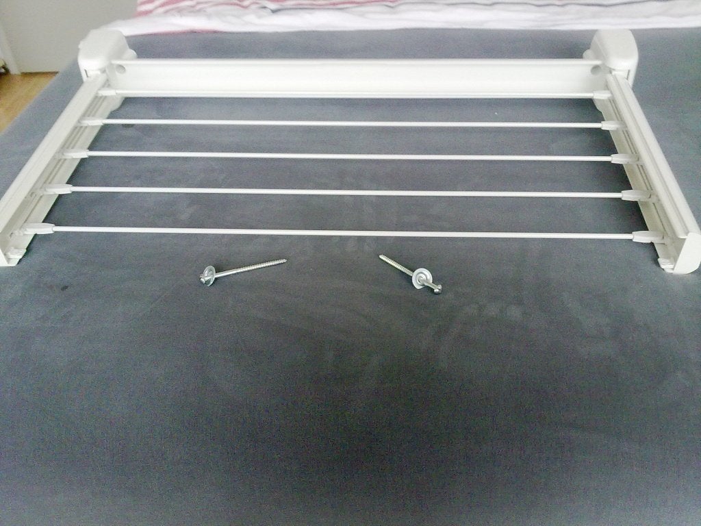 Uitklapbaar droogrek - Compact en handig, Tuin en Terras, Ophalen, Gebruikt, Wasrek