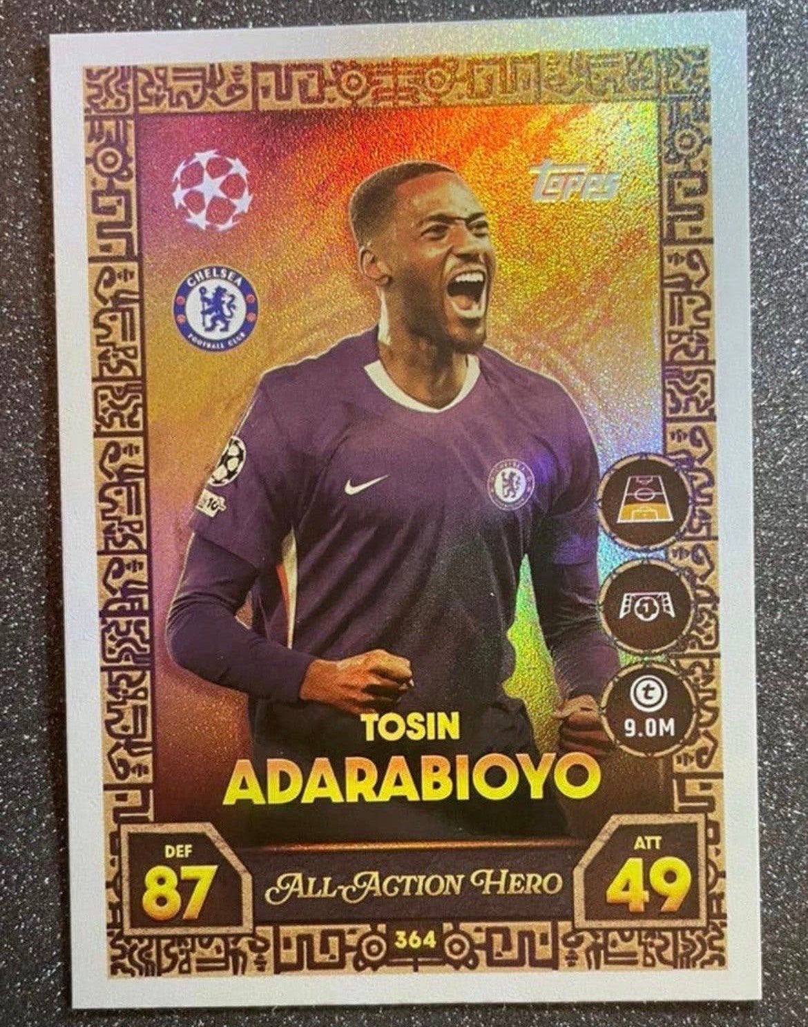 Topps MA 25/26    ALL ACTION HERO    ADARABIOYO   CHELSEA FC, Verzenden, Zo goed als nieuw, Plaatje