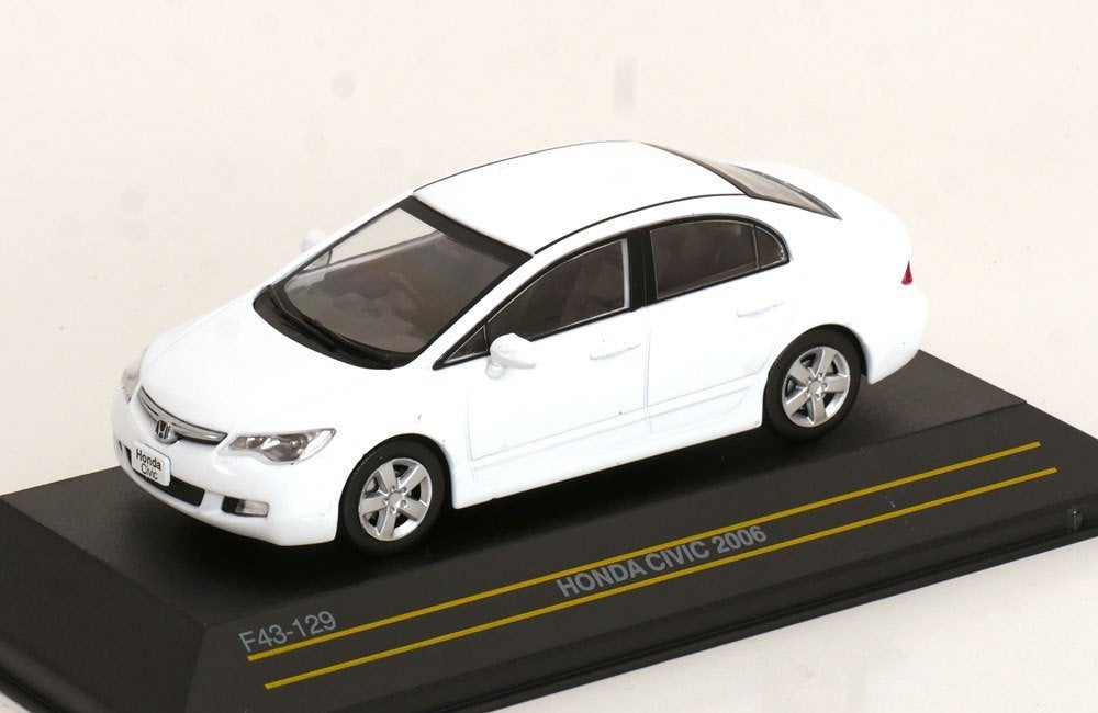 Honda Civic 2006 Wit 1-43 First43 Models, Hobby en Vrije tijd, Modelauto's | 1:43, Overige merken, Tschuiten@hotmail.com, Duitsland