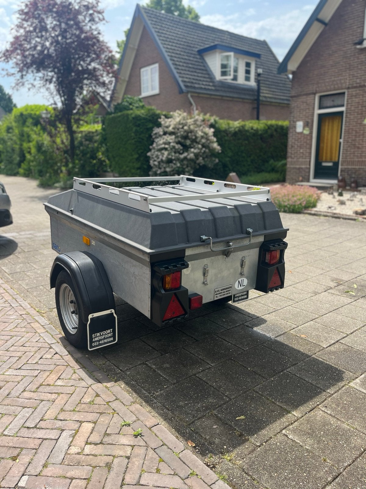 Saris Speedy bagagewagen, Ophalen, Gebruikt