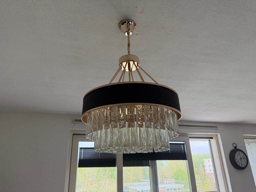 Complete Woonkamerset: Eettafel, TV-kast, Lampen, Buffetkast, Huis en Inrichting, Lampen | Hanglampen, Gebruikt, 75 cm of meer