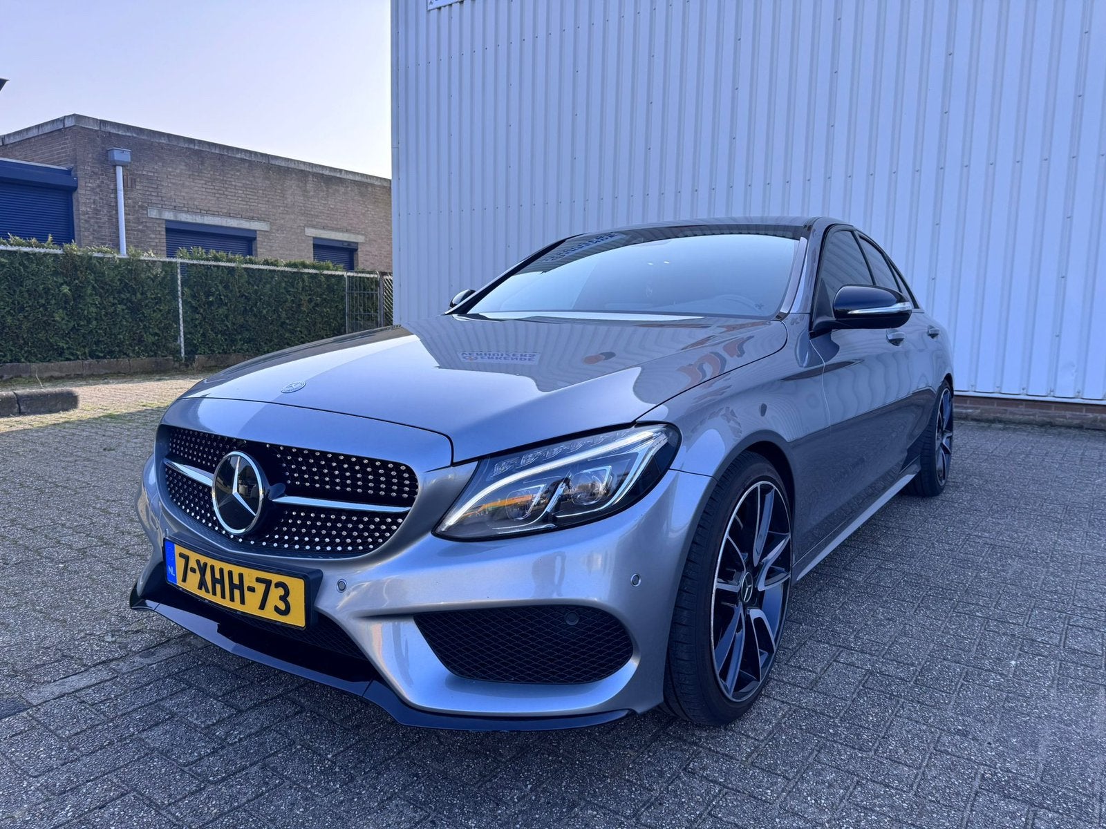 Mercedes-Benz C-klasse c180 1.6 AMG Sport Edition., Auto's, Achterwielaandrijving, Handgeschakeld, 19 km/l, Particulier