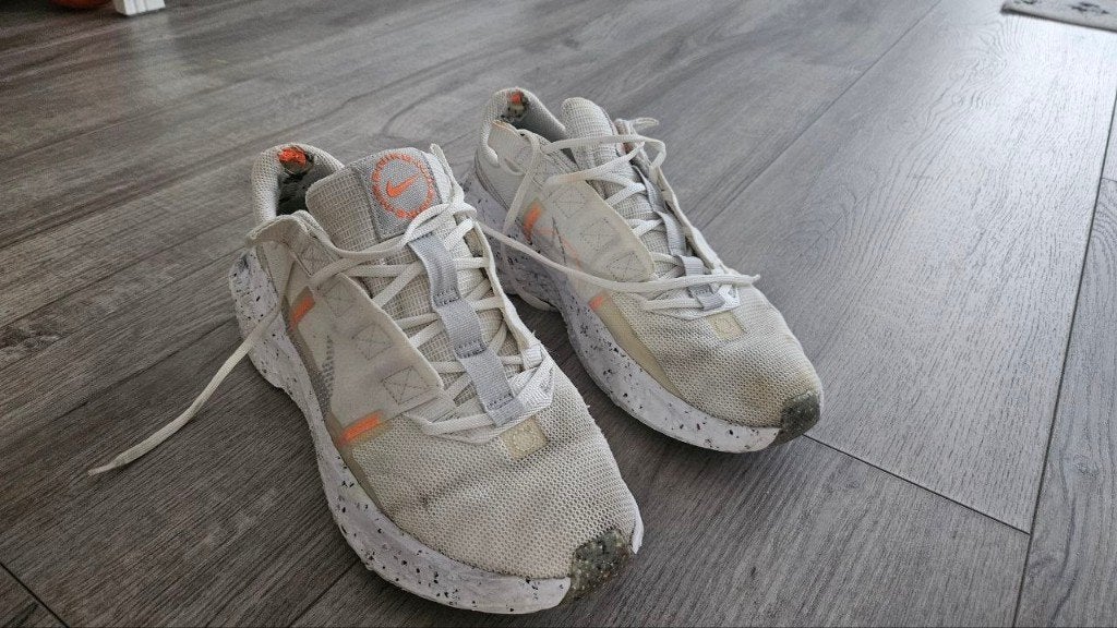 Nike heren sportschoenen / maat: 43, Ophalen, Nike, Gedragen, Wit