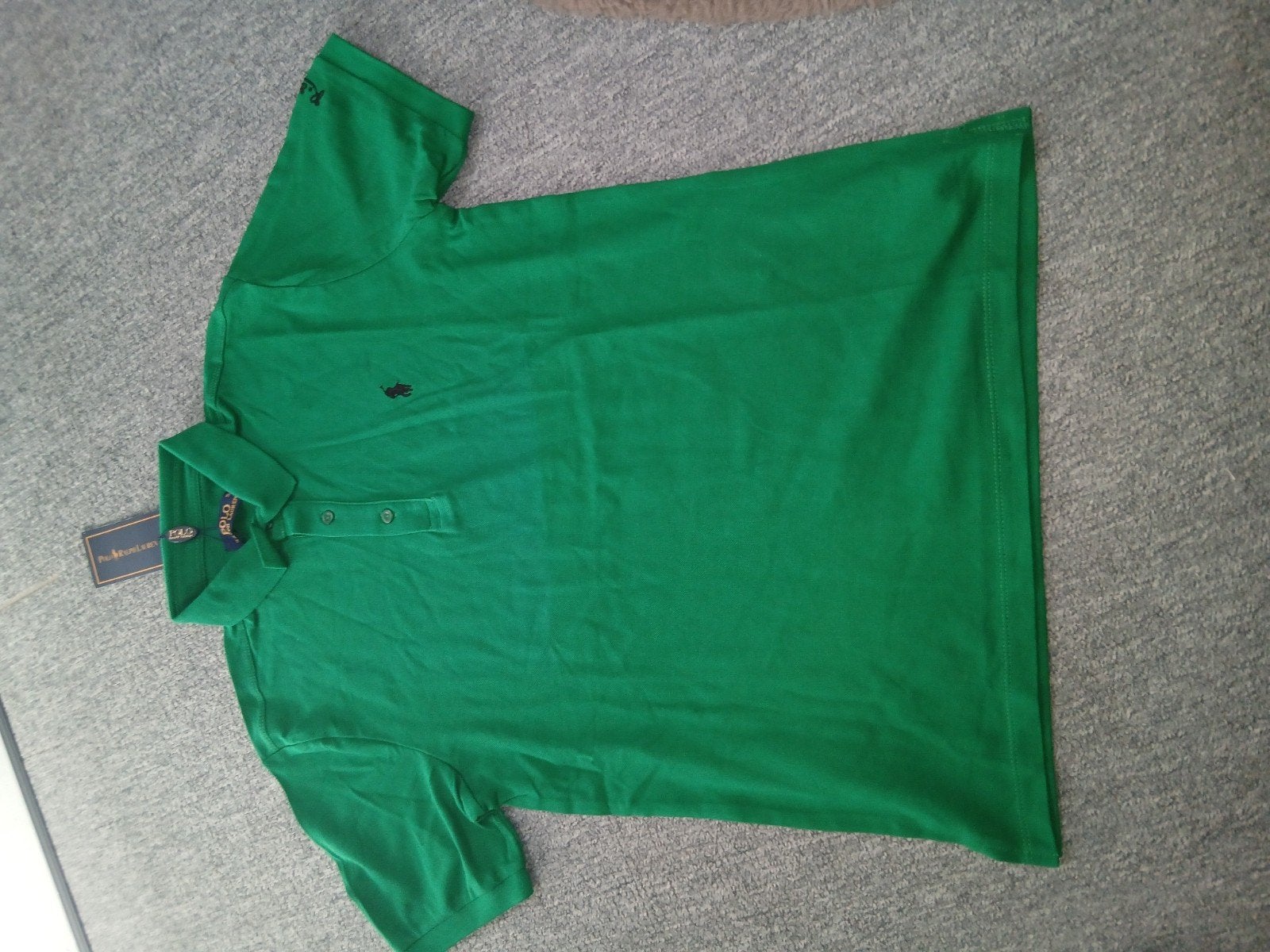 Nieuwe Polo Ralph Lauren polo - Maat S, Nieuw, Ophalen of Verzenden, Polo Ralph Lauren, Groen