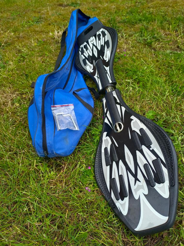 Waveboard / Ripstick inclusief tas, Sport en Fitness, Skateboarden, Ophalen, Gebruikt, Waveboard