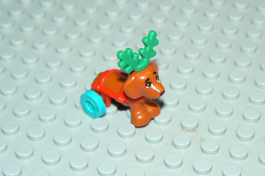 L720 Rendier hond met rolstoel, Ophalen of Verzenden, Nieuw, Losse stenen, Lego