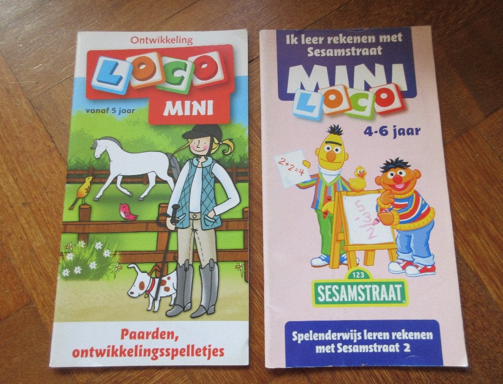 2 x boekje Loco Mini, Ophalen of Verzenden, Gebruikt, Puzzelen