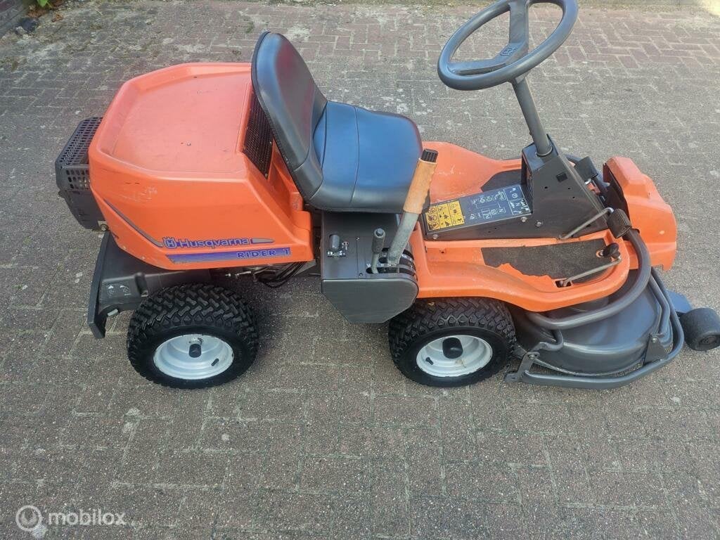 Zitmaaier  husqvarna  rider 13 mulch hydostaat  frontmaaier, Tuin en Terras, Zitmaaiers, Ophalen, Gebruikt, Mulchfunctie