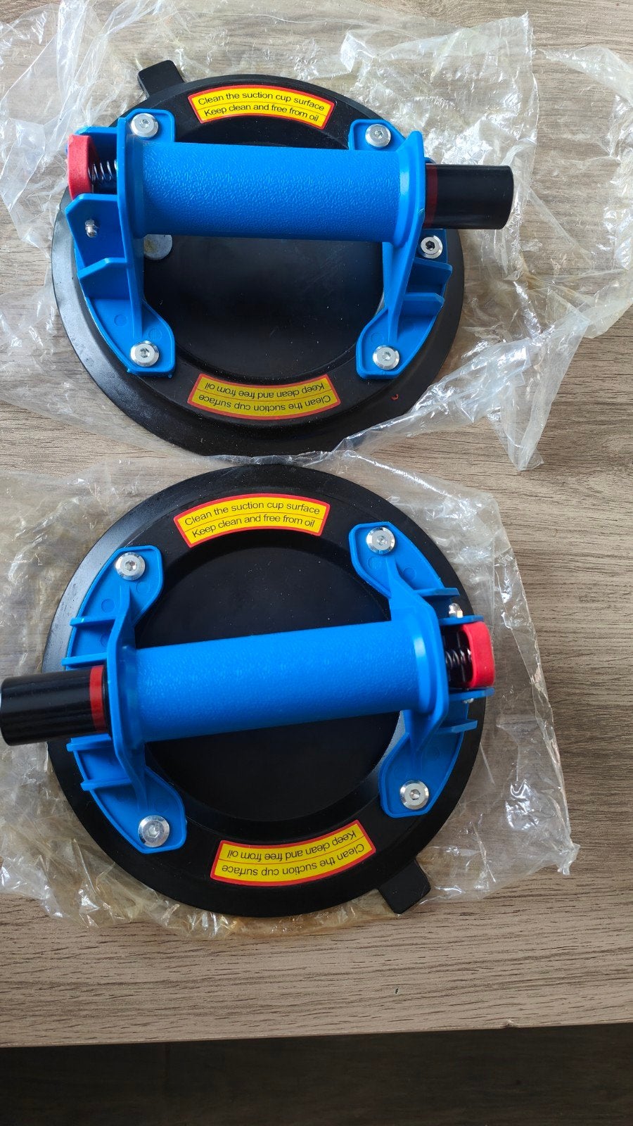 2x Nieuwe Glazen Zuignap xxl 250kg - Tegeldrager Vacuüm, Ophalen of Verzenden, Nieuw, Overige typen